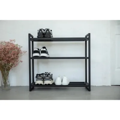 Rak Sepatu Kayu Jati Asli Premium | 3–5 Susun | Finishing Halus Awet & Ringan | Produk Lokal Indonesia Solid Aesthetic Natural Wood Go Green Organizer