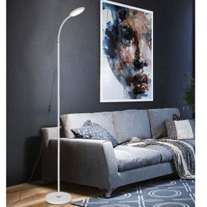 LED Floor Lamp Multi Brightness Dimmable USB Reading Light Standing Light Bedside Lamp Living Room