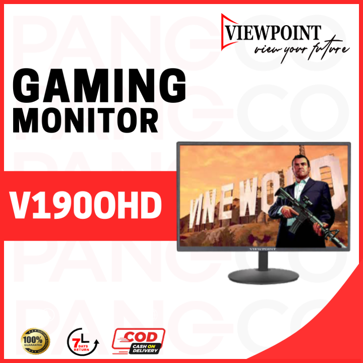 Viewpoint V1900HD 19" wide Monitor 60Hz 1440x900 resolution TN Monitor ...
