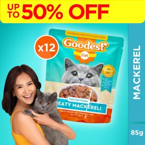 Goodest Cat Wet 85g Pack of 12 (Tuna ChickenMackerel)
