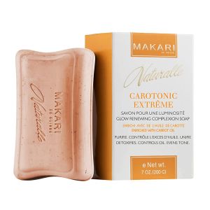 MAKARI Naturalle Carotonic Cleansing Bar Soap – Facial & Body Soap for Combination & Oily Skin Cleansing Bar with Botanical Oils & Vitamins for a Fresh Even-Looking Appearance 7 Oz