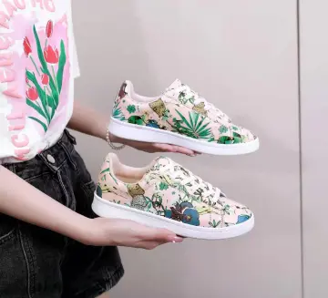 Floral sneakers online online