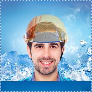 หมวกกันลม ใช้ซ้ํา เย็นสบายยาวนาน ผ้าเช็ดตัวดูดเหงื่อ การสวมใส่แบบมนุษย์ ระบายความร้อนและกระจายความร้อน