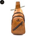 Timberland Synthetic Leather Men Chest Bag Beg Dada Crossbody Bag Sling Bag Shoulder Bag. 