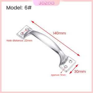 Jozoo Curved Bow Stainless Steel Door Handle for Kitchen Cabinets Drawers Doors Classic Design