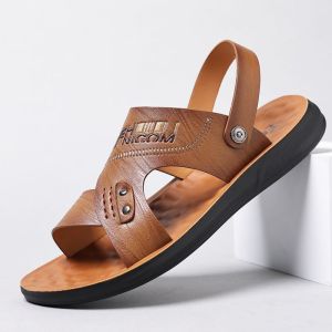 Free Shipping MenS Sandals And Slippers Two-In-One Design Suitable For Summer Wear Outdoor Activities With Thick Soles Non-Slip And Waterproof