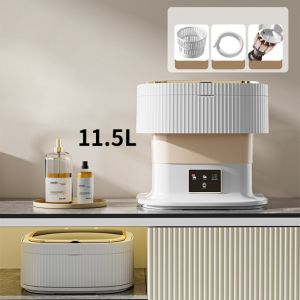 CHLOCH Foldable Mini Washing Machine with Drye 11.5L Portable Washing Machine Laundry Washer Travel