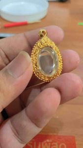 เครื่องมือสร้างสัญญาณ 5 ครั้ง กรอบพระ เหรียญเม็ดแตง ทองล้วนไมครอน ชุบน้ำทอง 5K 🔥 ราคาส่ง ‼️