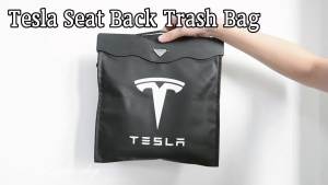 Customized for Tesla Model 3 Y X S Trash Can Magnetic Closure Waterproof Tesla Rear Center Console Storage Organizer Tesla Model Y 3 X S Interior Accessories 2.5 Gallon