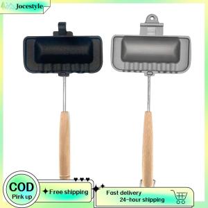 [Jocestyle Outdoor Mall]Double-Sided Sandwich Baking Pans Non-Stick Pancakes Grill Pan Easy To Clean High Temperature Resistant Applicable Gas Cooker Kitchen Tools