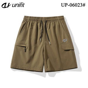 UNIFIT Board Shorts For Men Above The Knee Plain Shorts Casual Beach Shorts UF-06023