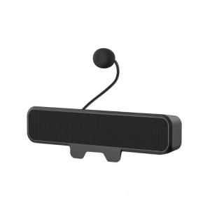 ลำโพงประชุมเล่นเกมพร้อมไมโครโฟนแบบถอดได้ตัวหนีบเชื่อมต่อ USB เสียงสเตอริโอที่อุดมไปด้วยพีซีดีไซน์สำหรับเกม