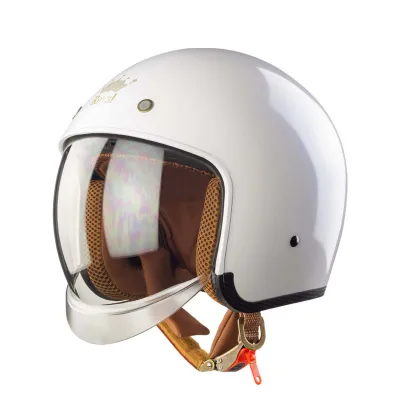 Mũ Bảo Hiểm Royal M139 3/4 Kính Âm Màu Đen Bóng Chống Nắng Chống Tia UV - Nón Bảo Hiểm Thời Trang Cao Cấp Đi Phượt Cho Nam Nữ