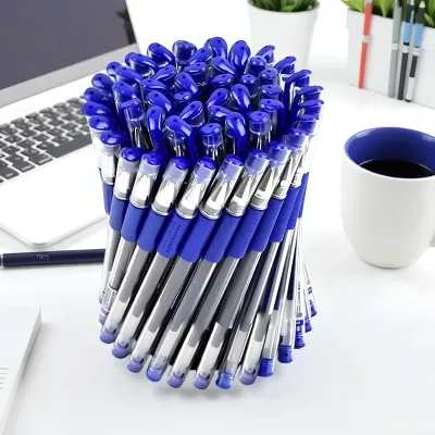 LS - 50 PCS Pulpen Tinta Gel 3 Warna 0.5mm Stationery Alat Tulis Kantor Sekolah Murah |Pena Tinta Gel Ink Pen Berkualitas Tinggi Tulisan Halus Tahan Lama