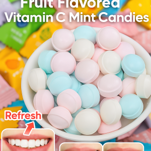 Candy (of a Single Product) Fruit Candy Vitamin C Sweet and Sour Flavor Refreshing Refreshing