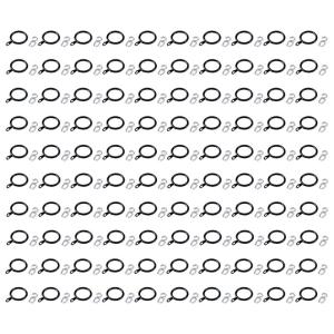 100pcs Quality Curtain Rings 30mm Inner Diameter Eyelets For Drapery Shower Curtains Hanging Rings Drapes Rings