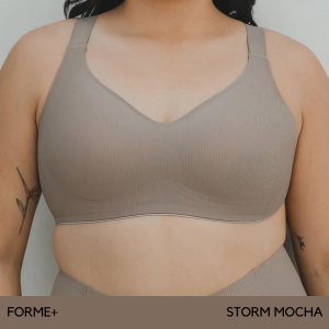 IM IN Forme+ V-plunge Wireless Seamless Bra (Machine Wash Edition)