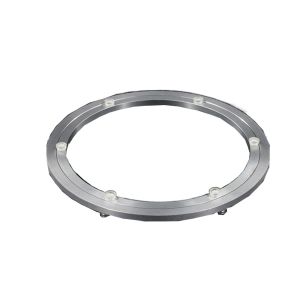 ZSDN MALL Mịn Bàn xoay nhôm Yên tĩnh Chống gỉ Tấm xoay bàn tròn Chịu lực Truy cập dễ dàng Rãnh xoay Hợp kim nhôm Tiệc tối