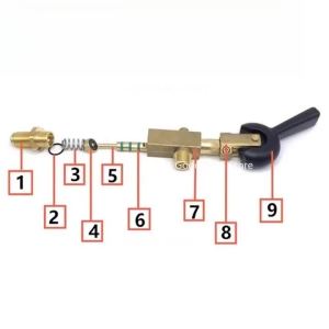 Kirilgu Suitable for LADETINA Legendary Coffee Machine Steam Valve Gasket Sealing Ring Steam Switch Handle Accessories J6H9P