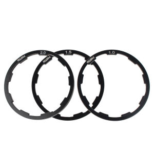 3Pcs/Set Bike Flywheel Hub Spacer Bicycle Bottom Bracket Axle Washer Gasket(1mm+1.5mm+2mm)