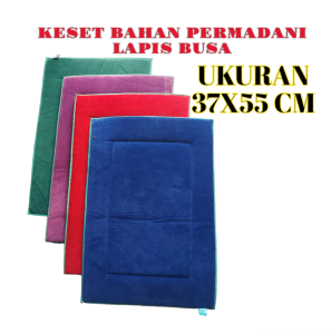 Keset Kain Polyester Lapis Busa Random