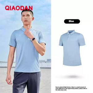 Qiaodan Men Polo Shirt Casual Lightweight Breathable Comfortable Quick-Drying Sports XTS23241360