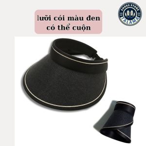 Mũ rộng vành nửa đầu chống nắng thời trang đi chơi đi biển du lịch họa tiết đơn giản nhiều màu sắc
