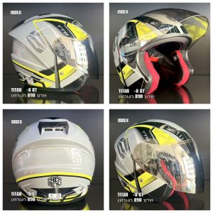 หมวกกันน็อค INDEX TITAN-8 BT