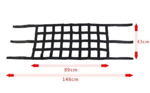 Tail Box Net Multifunction Mesh Cargo Net Retrofit accessories Car Roof Storage Net For Jeep Wrangler