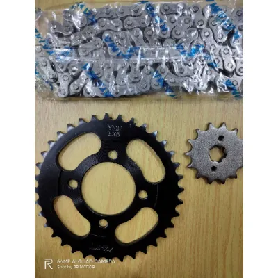 EX5 DREAM / CLASS 1 / W100 / SYM BONUS - 428 SPOCKET SPROCKET CHAIN COMPLETE SET