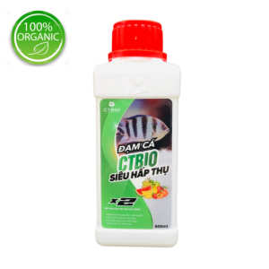 Phân bón đạm cá hữu cơ CTBIO giúp cây kích rễ kích chồi ra hoa tăng đề kháng và phòng chống sâu bệnh cải tạo đất