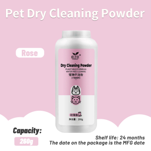 Pet Dry Cleaning Shampoo Cat Dog Bathing Washing Dry Powder Kucing Sabun Kucing Kering Syampu Mandi 宠物干洗粉Pet Freshness Pro 3-in-1 Dog & Cat Shampoo with Plant Extracts & Deep Cleaning Formula