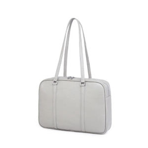 SHOULDCAT Laptop Bag Women Handbag PU Waterproof Lightweight Minimalist Large capacity Casual