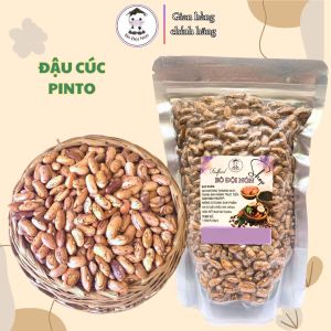 1KG ĐẬU CÚC PINTO (HẠT CHƯA CHẾ BIẾN)_ Bò Đội Nón Shop