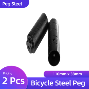Freestyle BMX Pegs – Steel Axle Pegs for Stunts (1 Pair)