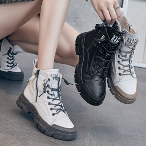 PINKEY P023 Sepatu Sneakers Boots Wanita Sneakers Shoes Boot Fashion (FREE BOX SEPATU)
