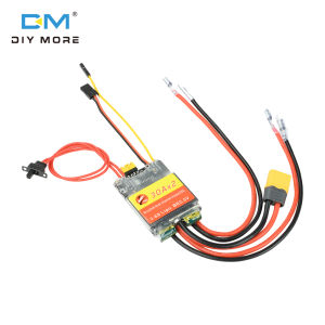 Diymore 30A 50A dual-channel hai chiều chải ESC với PWM tín hiệu đầu vào thích hợp cho xe RC RC tàu thuyền theo dõi xe