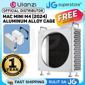 Ulanzi QT01 Aluminum Alloy Case for MAC Mini M4 / M4 PRO with Ergonomic and Maximized Airflow Design All Access to Ports and Magnetic Setup for PC Desktop Computer | JG Superstore