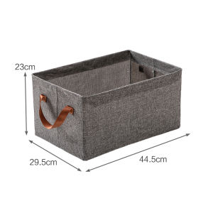 Mainland Tempat Penyimpanan Baju Tas Foldable Storage Box Clothing Organizer Keranjang Penyimpanan Lipat Persegi Box Baju Selimut Lipat Serbaguna Organizer Lemari Pakaian HSB228