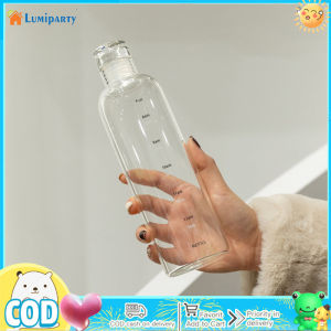 500ml cốc nước với mốc đánh dấu thời gian xách tay Dung tích lớn trong suốt Chai Nước chai nước thể thao