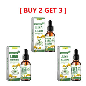 【Hot Sale】Lung Cleansing Mullein Leaf Drops Mullein Leaf Extract Capsule For Lung Cleansing Liver Cleaning Lungs Drops Detoxification Lug Clears Respiratory Breath Detox Herbal Extract Cleaner Respiratory System Support Lung Cleaning Health Care(60ml)