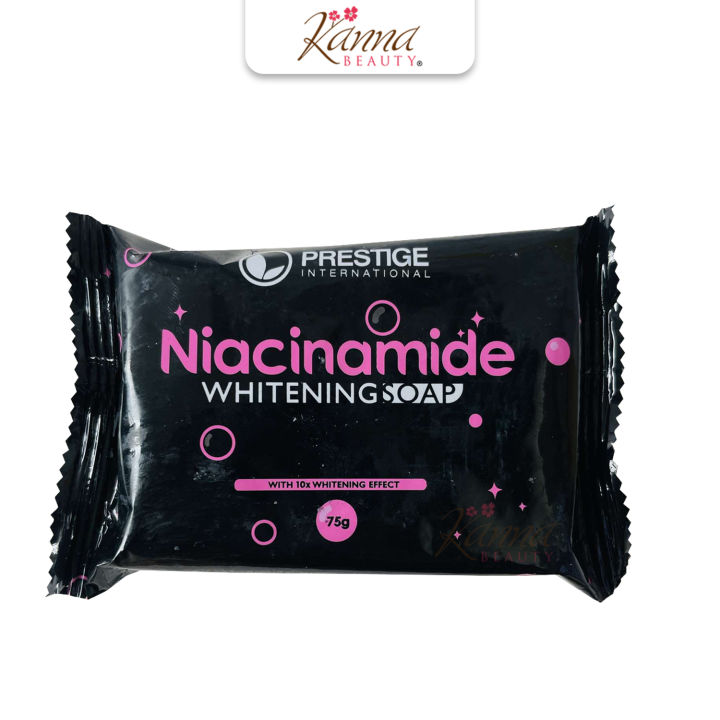 Prestige Niacinamide Whitening Soap 10x Whitening 75g | Lazada PH