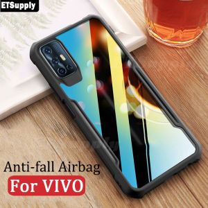 For VIVO V19 NEO Armor Case Transparent Hard Cover Full Protector Airbag Phone Casing for VIVO V19 NEO
