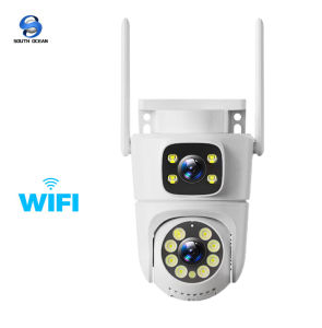 V380 Pro 4G Sim Card Full HD Waterproof CCTV Wireless Outdoor PTZ Speed Dome Smart IP Camera 360 IR Color Night Vision