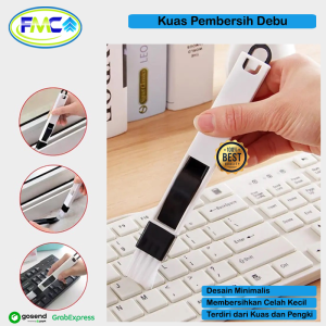 Kuas Mini Pembersih Debu Keyboard Laptop Sikat Pengki Set Sela Jendela Bahan Plastik Pengki Mini Set