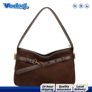 【Fast delivery】 Durable PU Leather Tote Bag for Women Large Capacity Vintage Handbag Perfect for Shopping and Travel