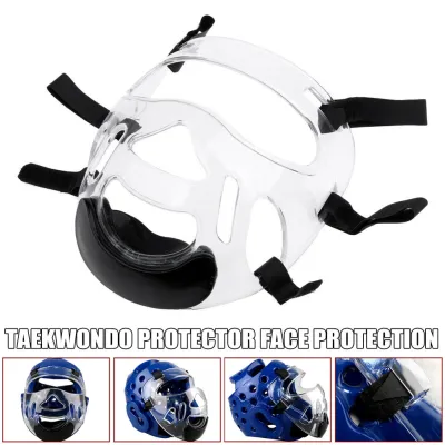 Taekwondo Face Shield Clear Sports Protective Gear for Kickboxing Karate Training Protectors