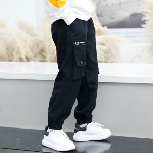 (18-52kg) Quần túi hộp thời trang cho bé trai từ 5-16 tuổi quần dài mùa hè mùa thu đông trẻ em nam mẫu BP chất nỉ kaki