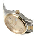 Jam Tangan Wanita Seiko Dress Watch SUR354P1 SUR354 Silver Gold Quartz Stainless. 