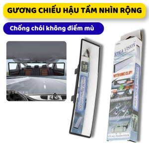 Gương chiếu hậu góc rộng nội thất ô tô Phụ kiện ô tô đa năng Chống Lóa Gắn Phía Sau Xe Hơi Cho Trẻ Em